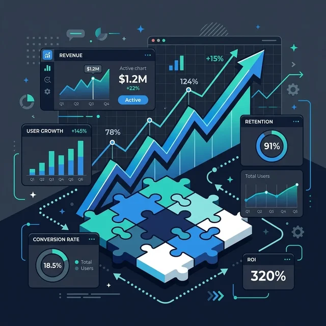 Business Growth Partner Illustration